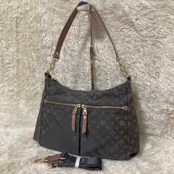 컨디션 최상 russet 숄더백 2way 그레이 핑크 나일론