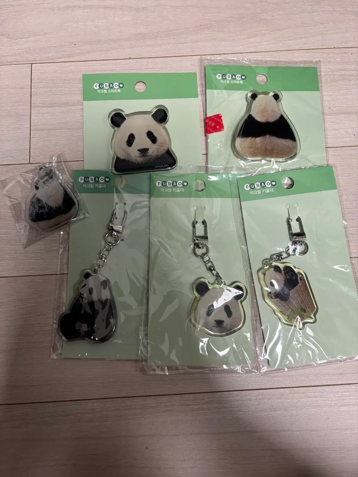 푸바오 초창기 굿즈 모음 (일괄판매)