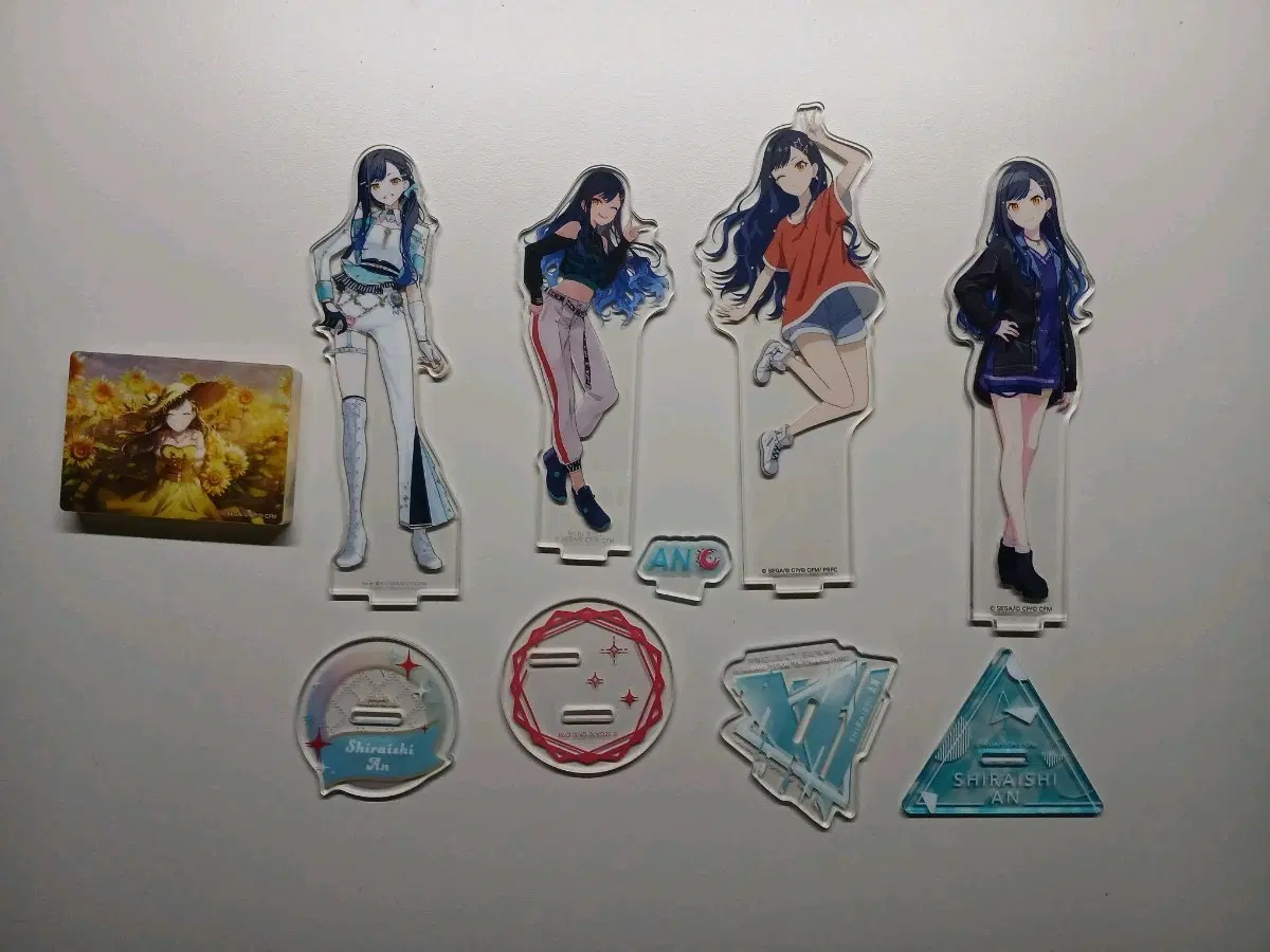 (급전) 프로젝트 세카이 프세카 비배스 시라이시 안 아크릴스탠드 아크스 일괄