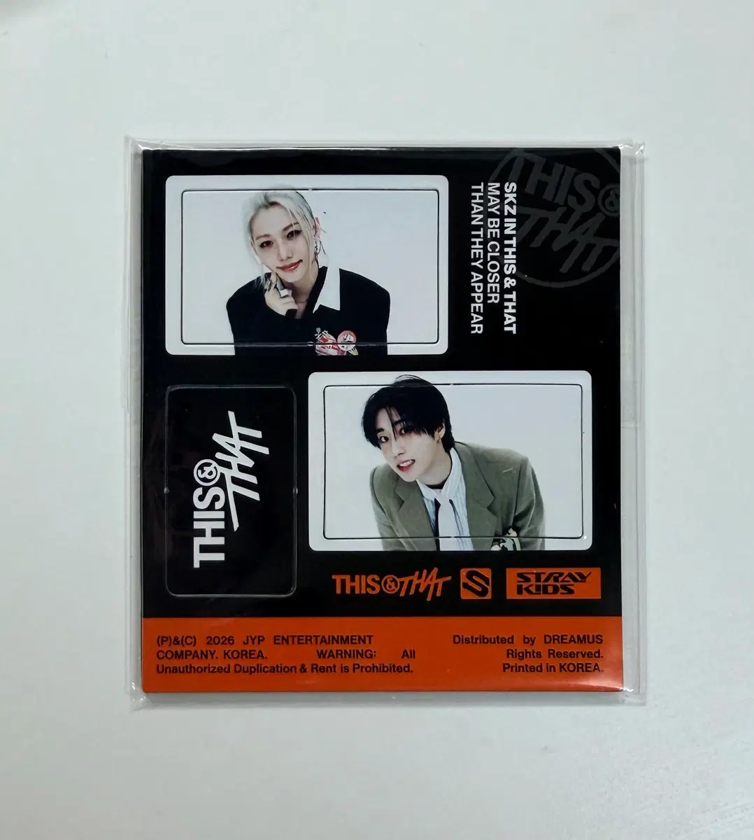 스트레이 키즈 디스앤댓 THIS ver. 람냥즈 마그넷