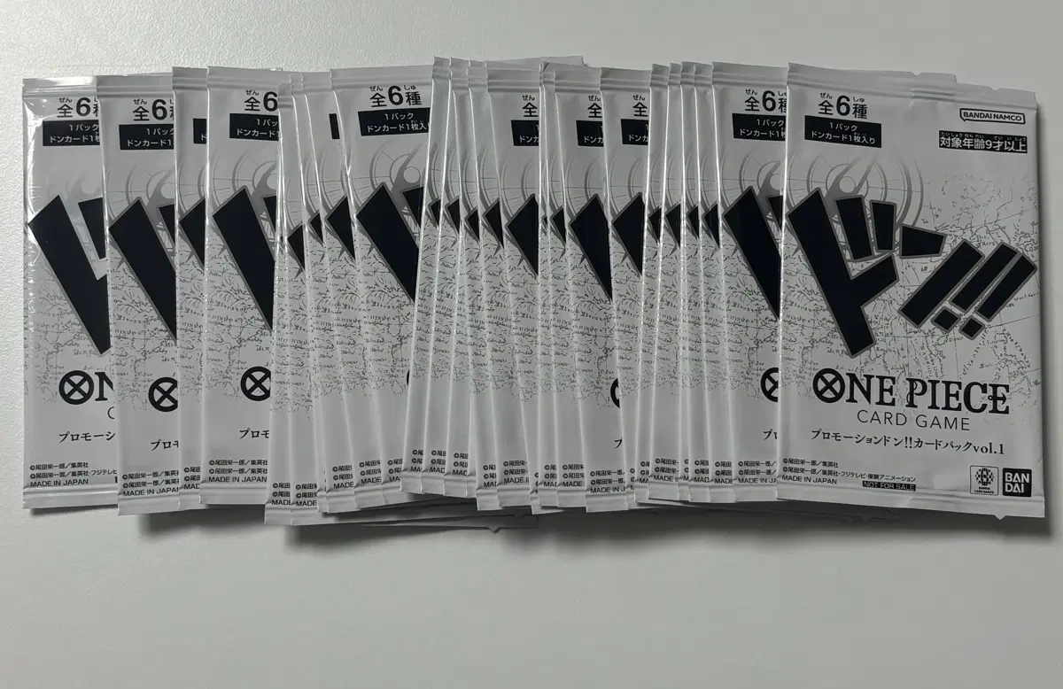 원피스카드 돈 프로모 vol.1 일판 미개봉 5팩