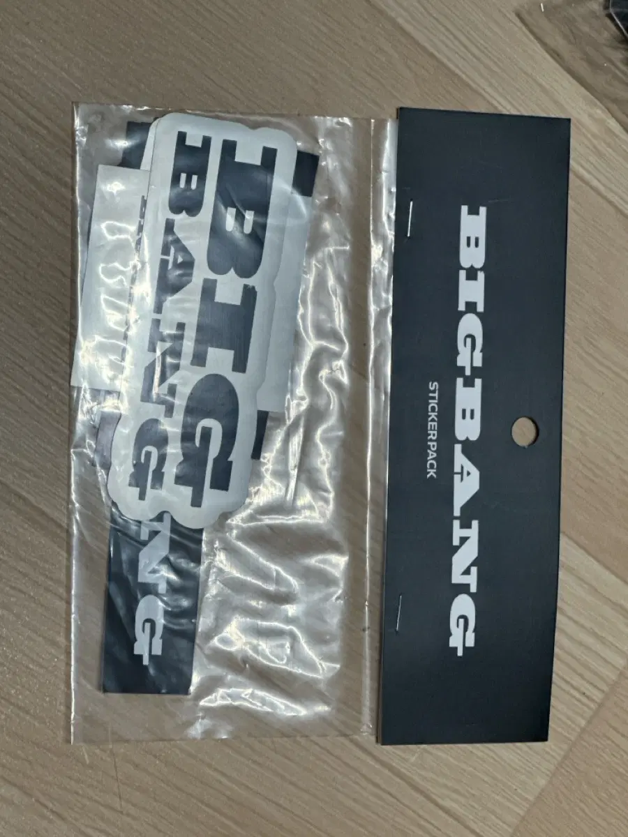 (미개봉) 빅뱅 콘서트 코스모스 월드 투어 스티커 팩