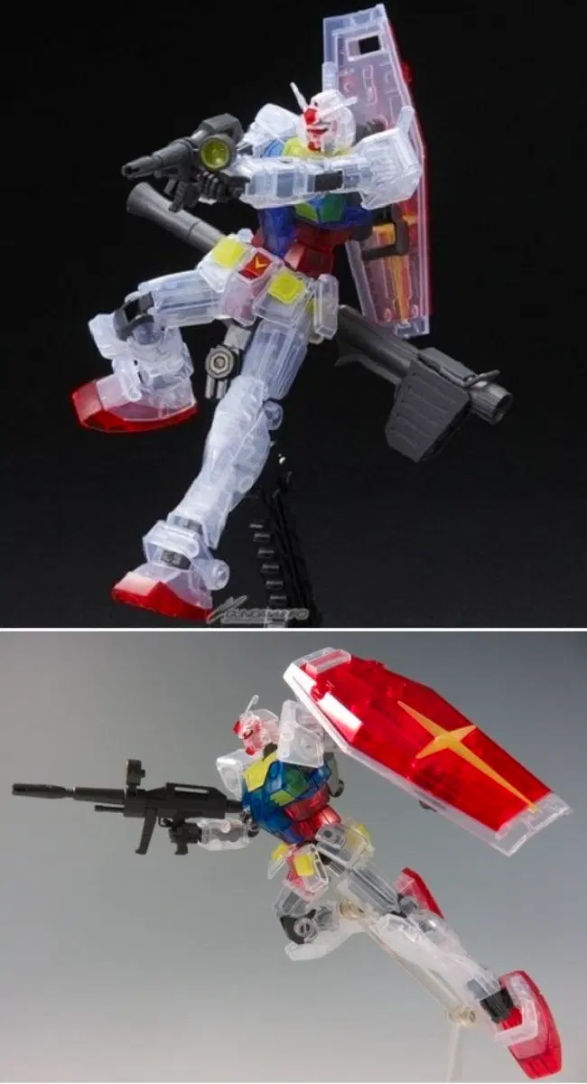 건담 한정판 HG 퍼스트건담 클리어칼라 REVIVE Ver - 리바이브 반다이 컬러
