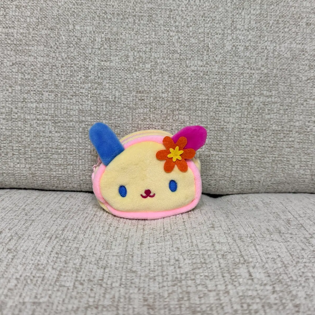 산리오 우사하나 키링 파우치 인형