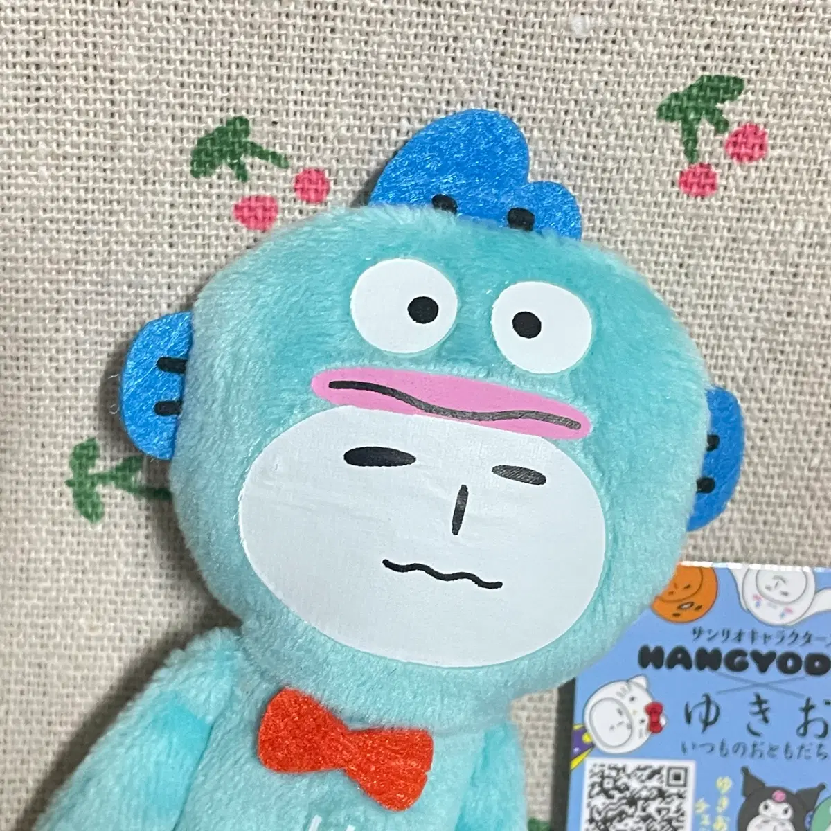 산리오 X 유키오 콜라보 한교동 마스코트 인형 키링