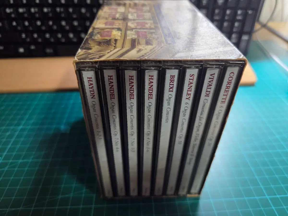 클래식 CD 세트 오르간 콘체르토 모음집