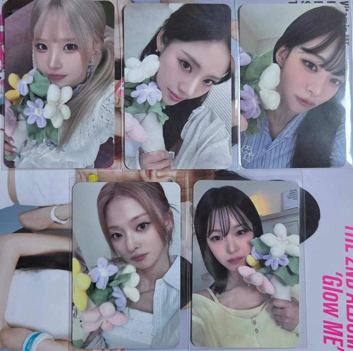 프로미스나인 글로우미 위드뮤 영통 미공포 양도 합니다