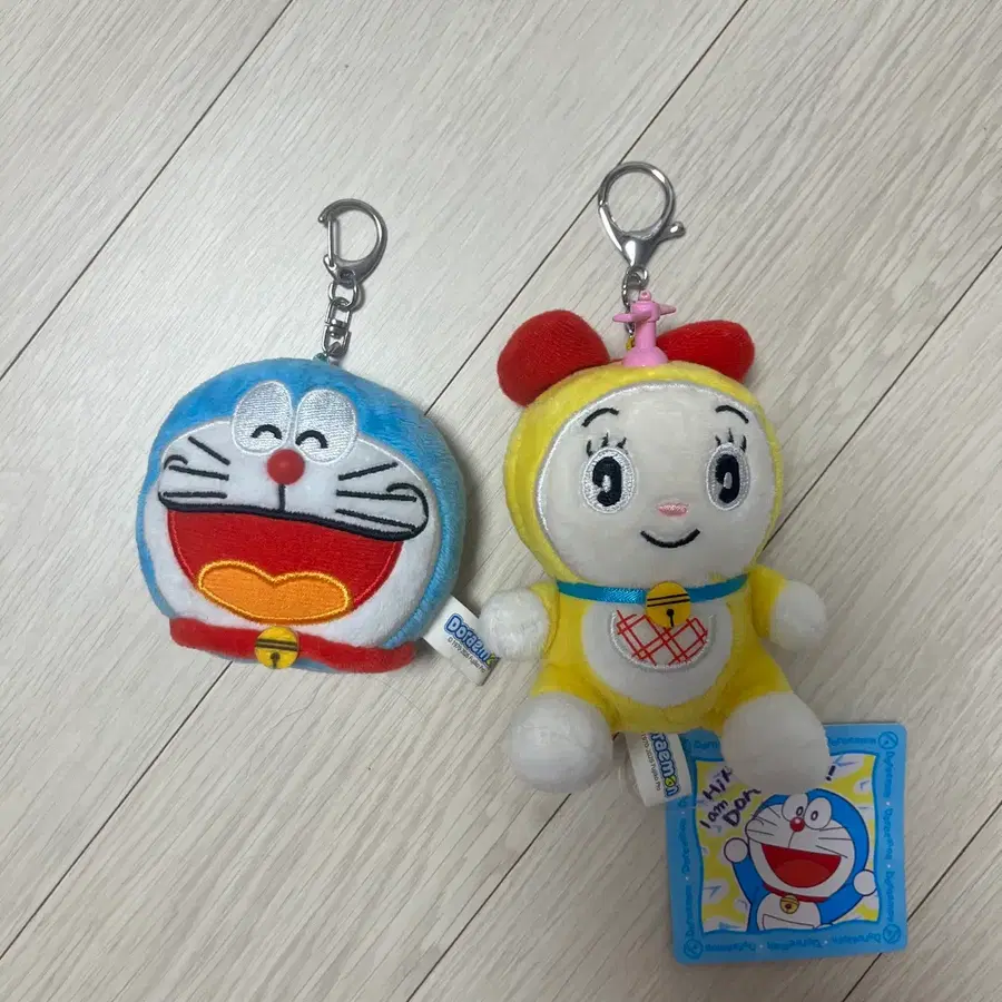 [새상품] 일괄 도라에몽 거울 키링, 도라미 인형 키링