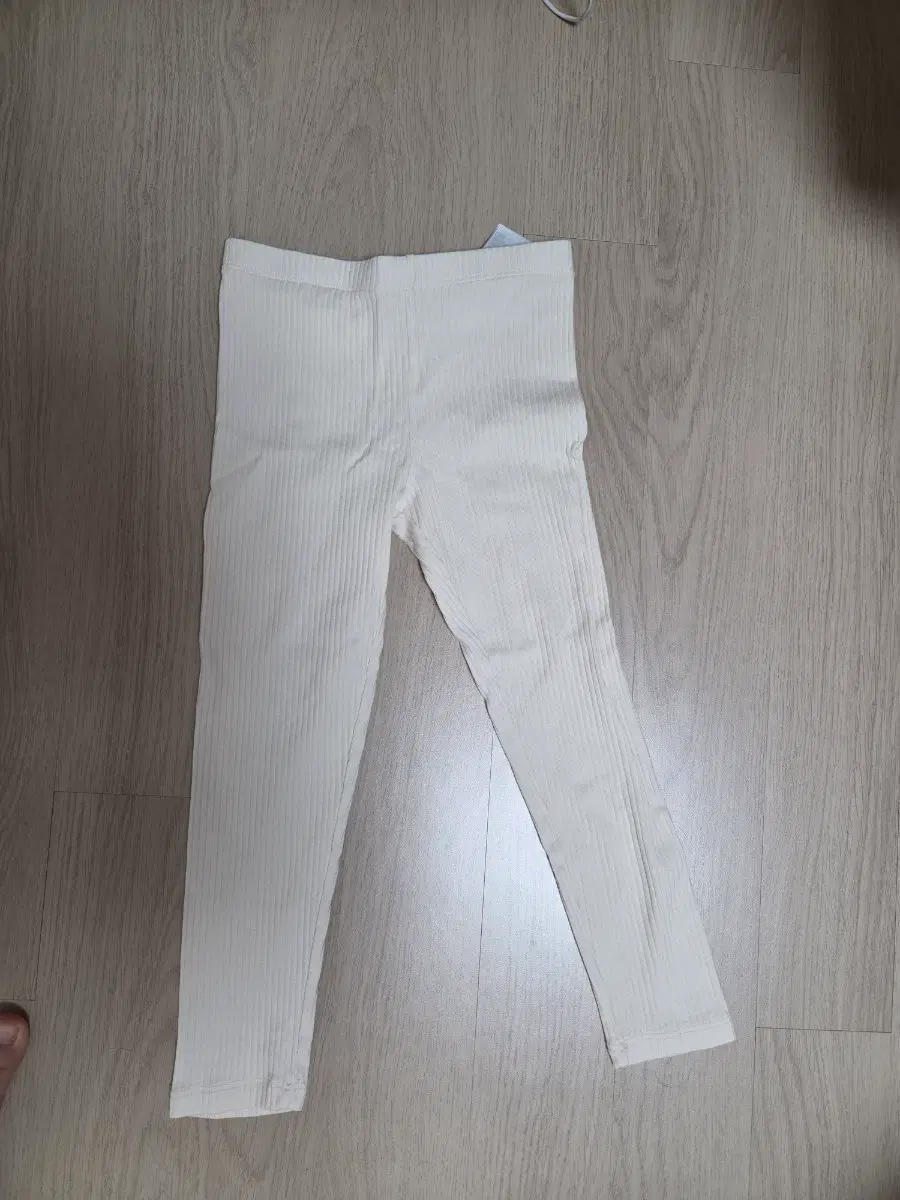 H&M 키즈 골지 레깅스 110 베이지