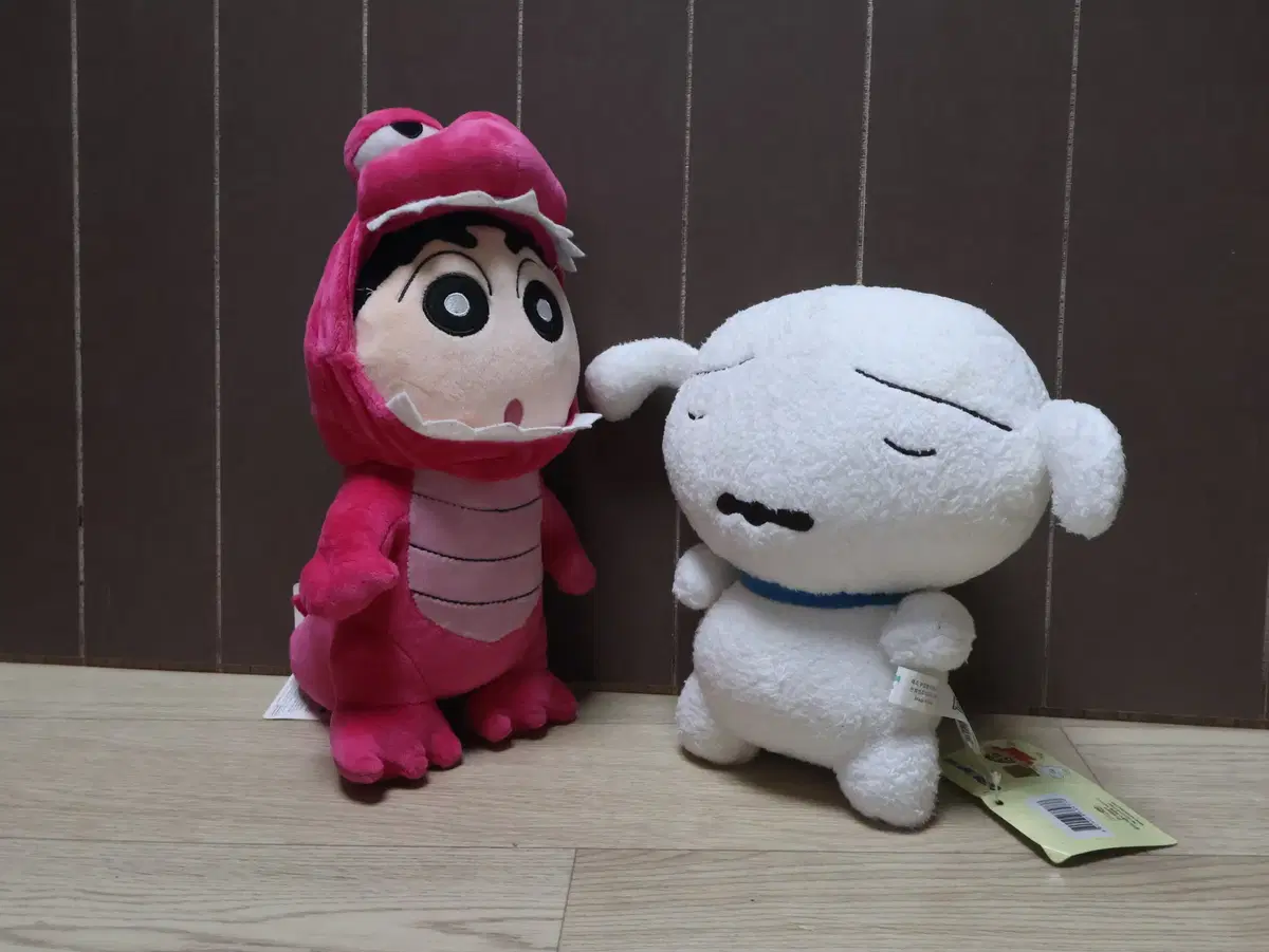 짱구는못말려 인형 일괄(짱구, 흰둥이)