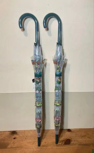 포켓몬 픽셀 아트 풀 타입 비닐 우산 2개 세트