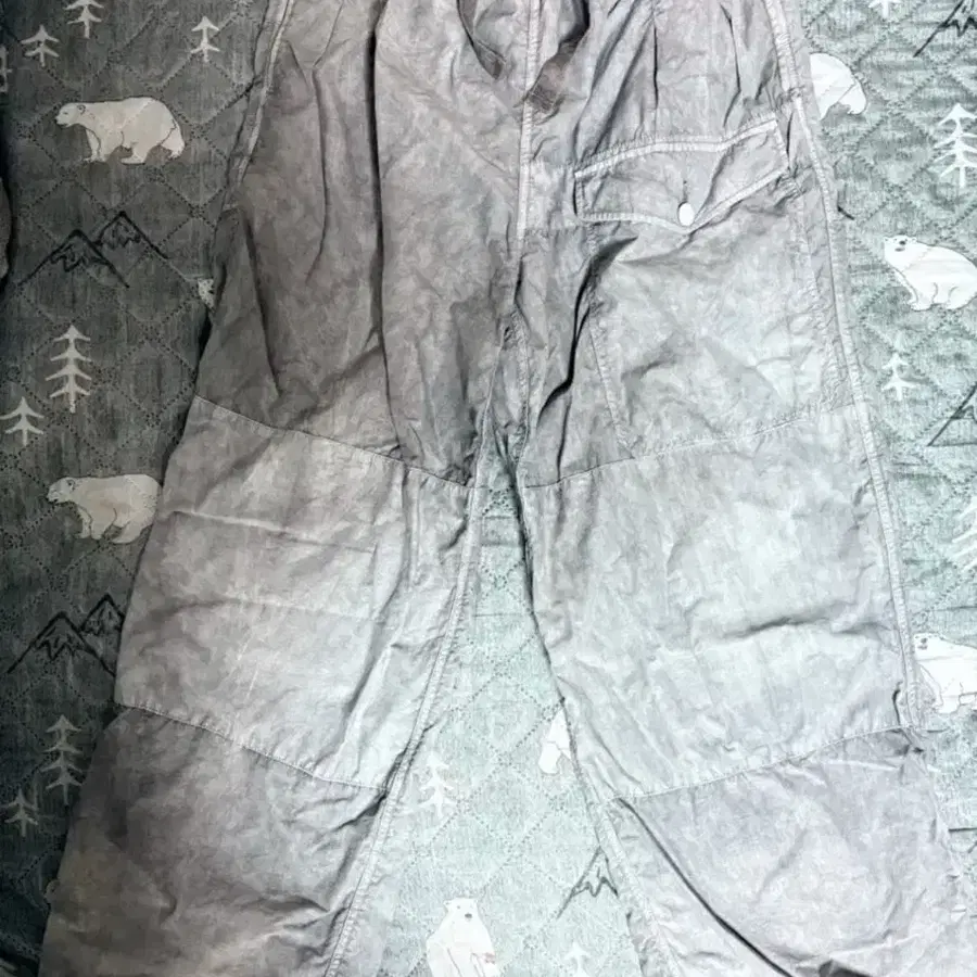 innat 인앳 핸드 다이 오버팬츠