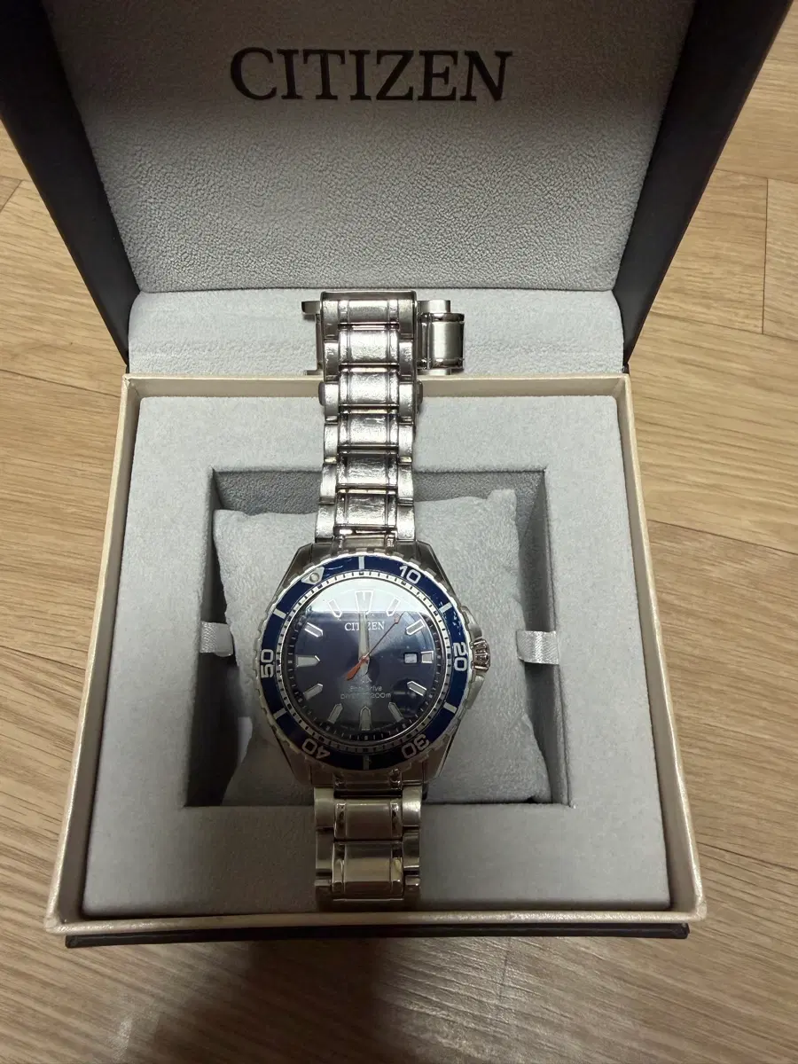 시티즌 프로마스터 Eco-Drive Diver 200m 블루
