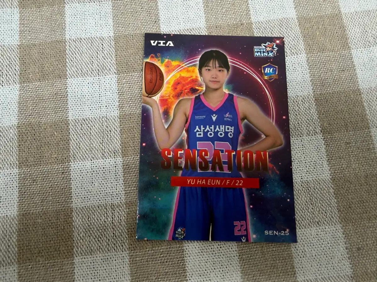 VIA WKBL 프로농구 센세이션 삼성생명 유하은