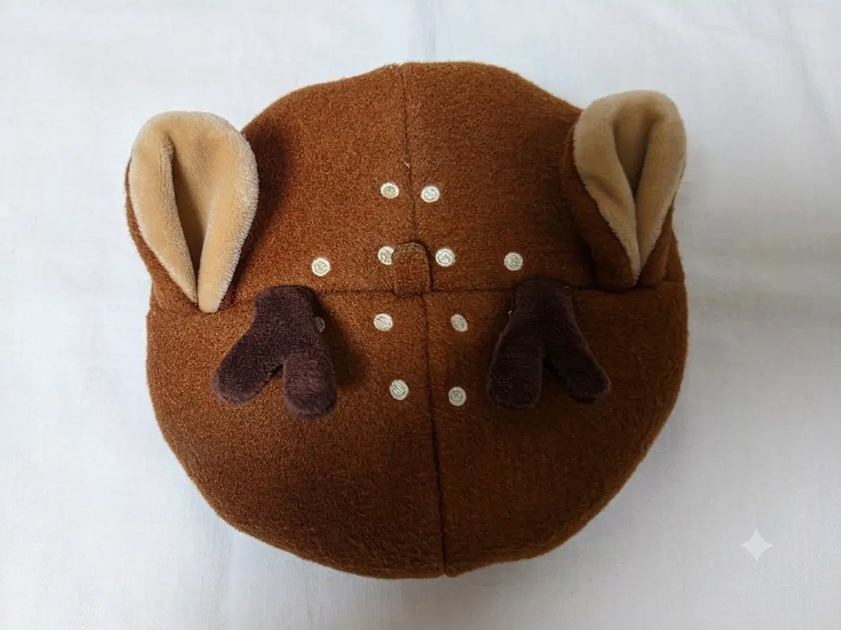 20cm 인형옷 사슴 밤비 루돌프 모자