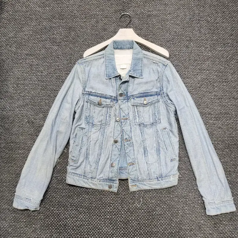 메종 마르지엘라 x H&M 데님 자켓 연청 M사이즈