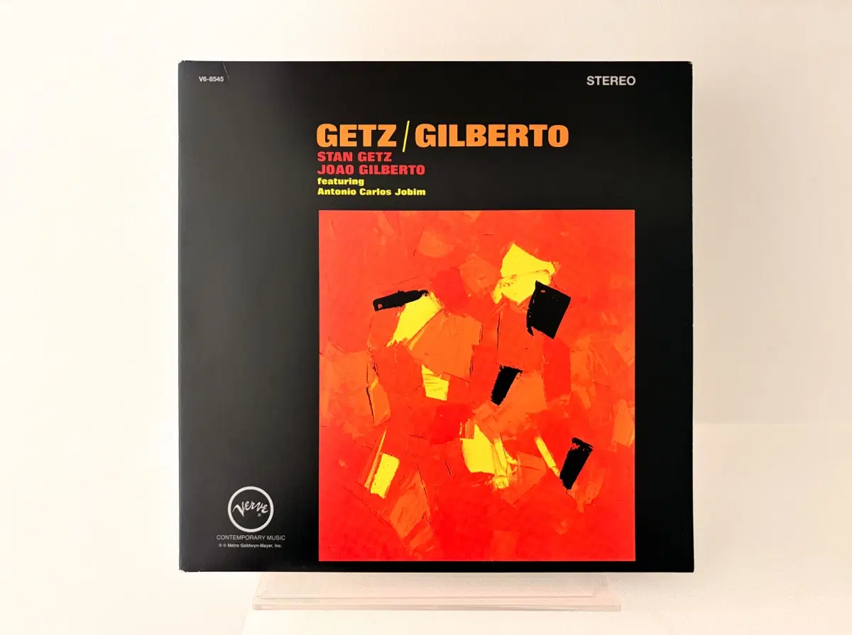 재즈 보사노바 명반 Getz Gilberto LP 레코드 Feat. Jobim 게츠 질베르토 조빔