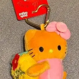 산리오 헬로키티 파인애플 키링