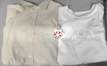미야노 마모루 VACATIONING! 티셔츠 셔츠 이 녀석 마스코트 세트