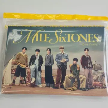 SixTONES 베스트 앨범 MILESixTONES 최초 한정 B반