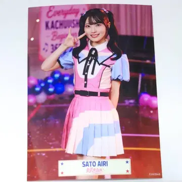 사토 키세 AKB48 스키ish 센다이 악수회 한정판 랜덤 브로마이드