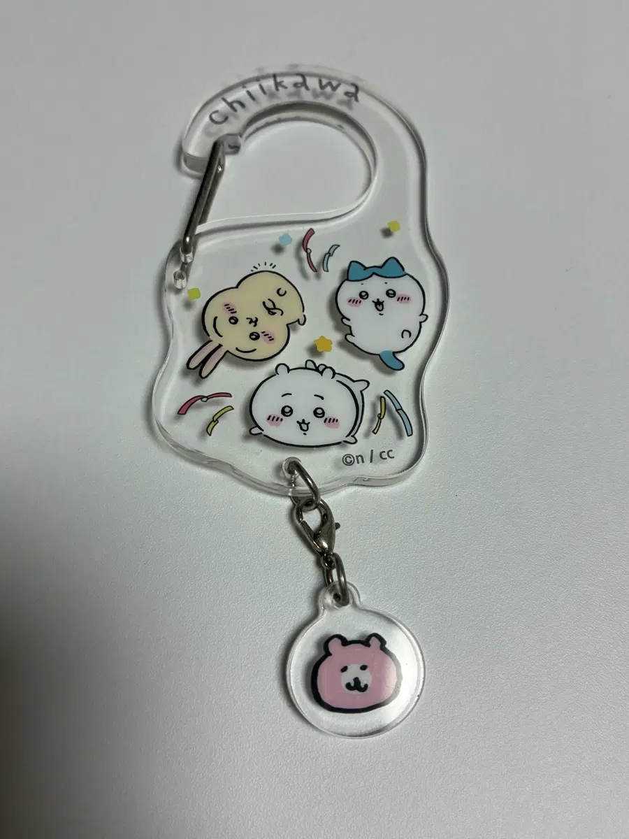 치이카와 아크릴 카라비너 키링