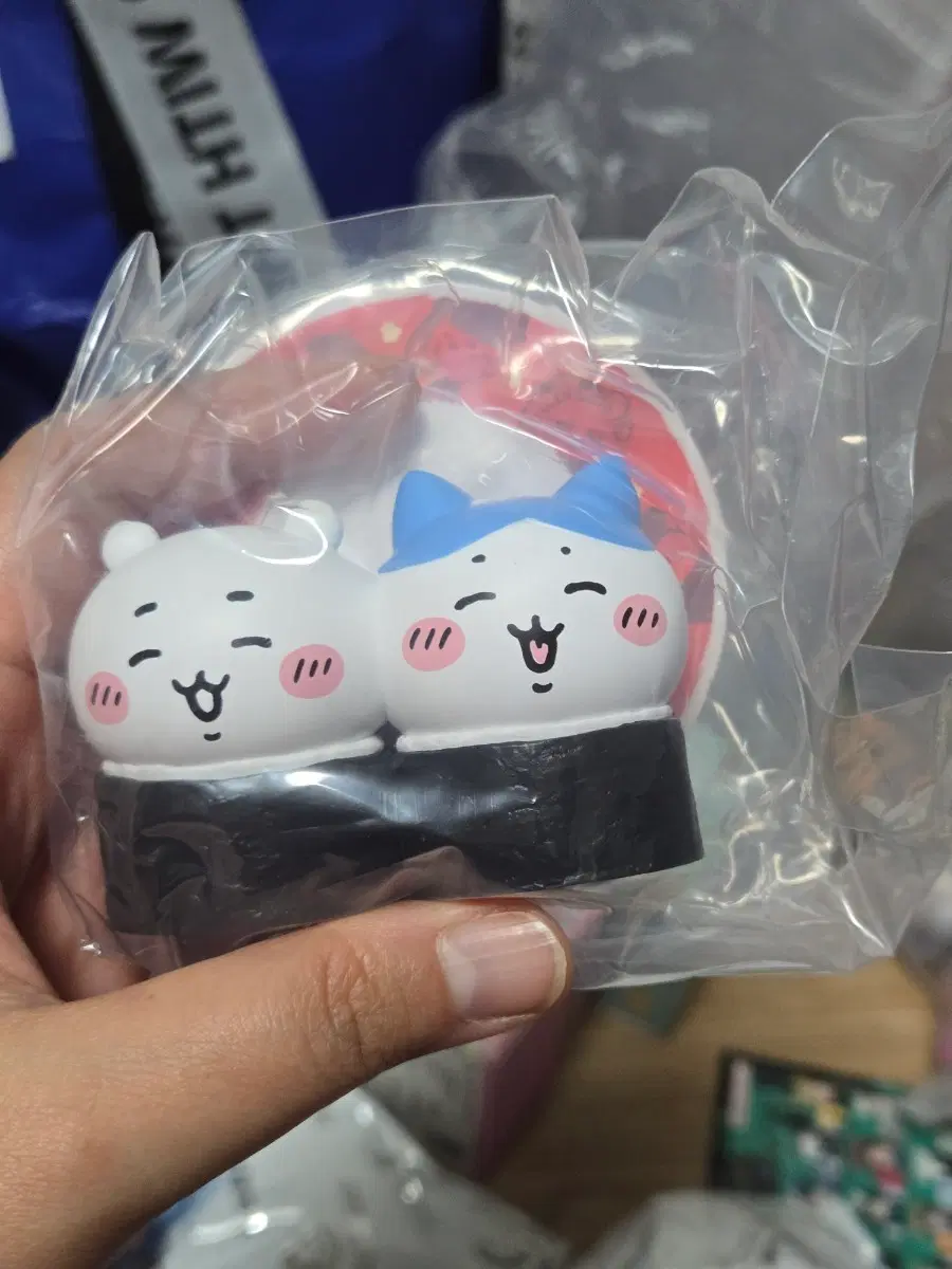 먼작귀 스시 팝업 랜덤피규어 - 치이카와 하치와레 김말이