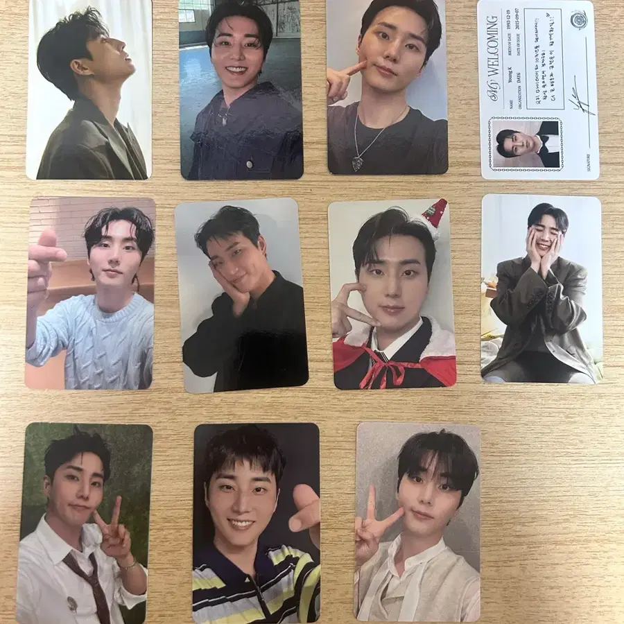 영케이 포카 11장 일괄 판매