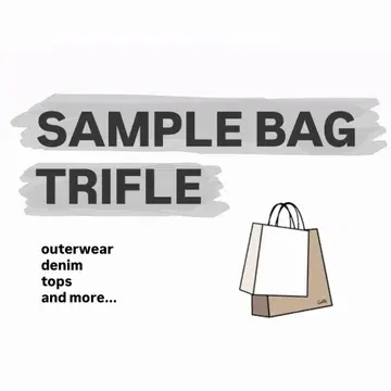 [ TRIFLE ] 샘플 백
