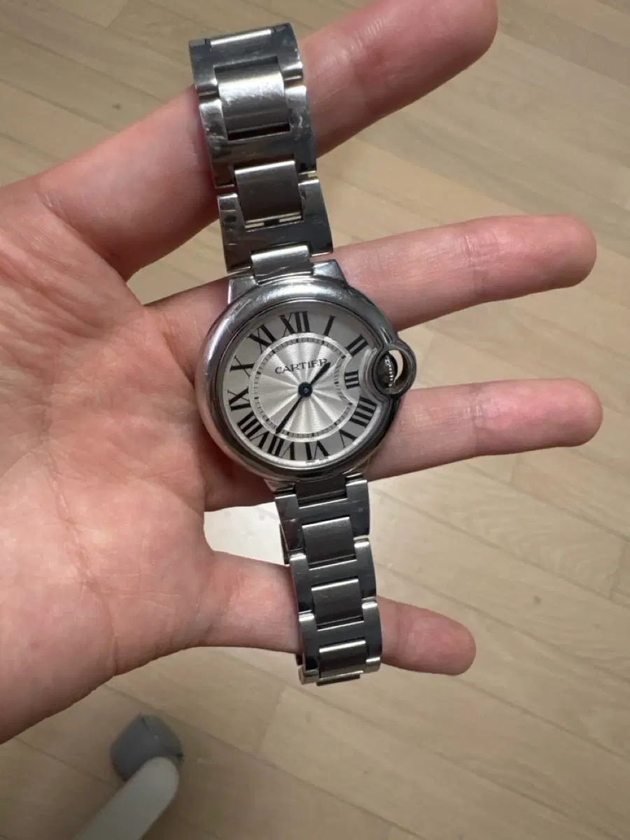 까르띠에 발롱블루 33mm 쿼츠