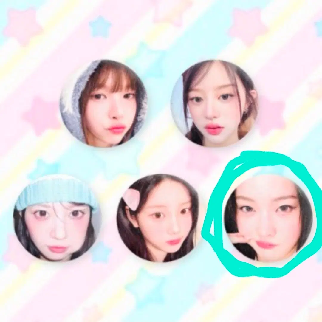아일릿 비공굿 말랑핀뱃지 말랑핀버튼 쿠션뱃지 캔뱃지 이로하 뱃지