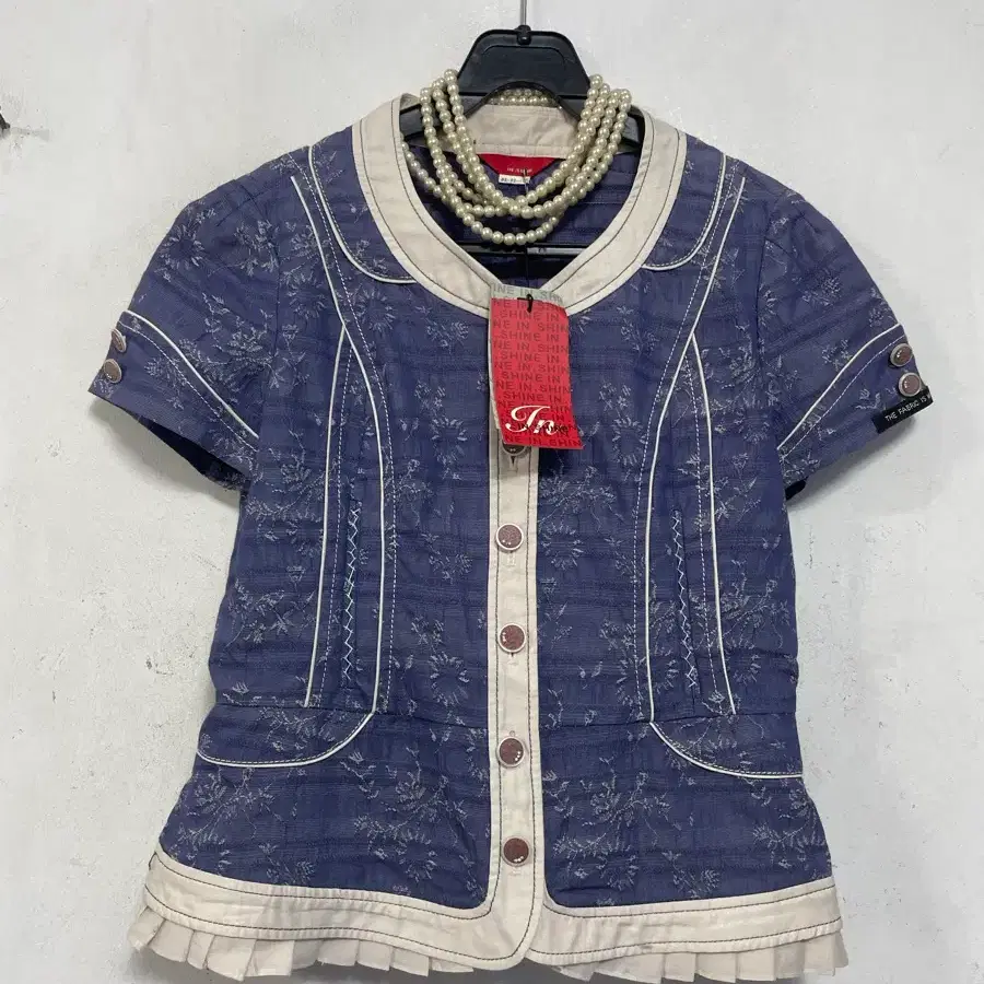 택ㅇ특가새)N6965 in.shine 블라우스 자켓.플리츠.플레어