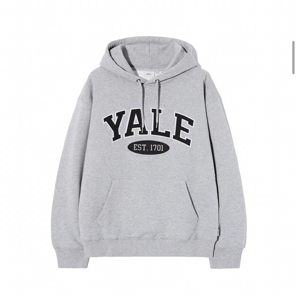 [예일/YALE] 투톤아치 후드티 그레이 ([M] / 상태 양호)