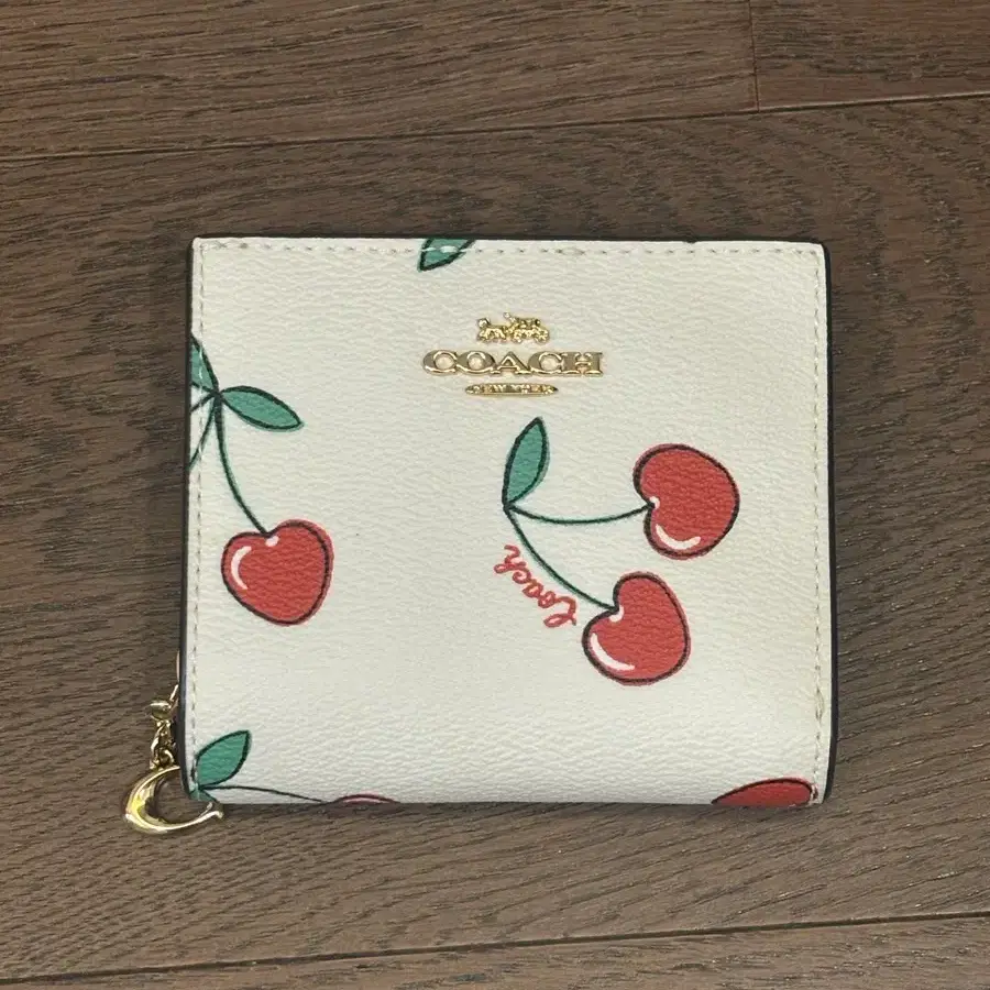 코치 체리 반지갑