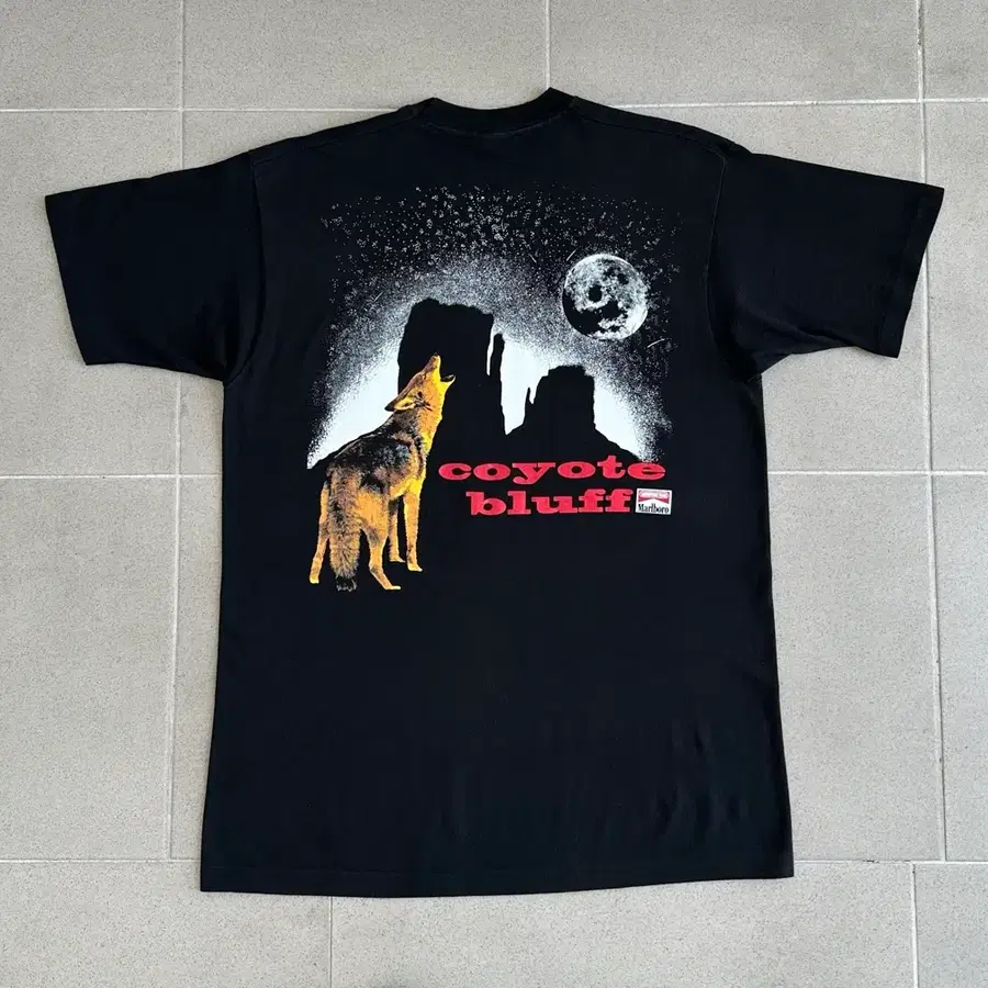 90s 빈티지 말보로 코요테 티셔츠 XL USA
