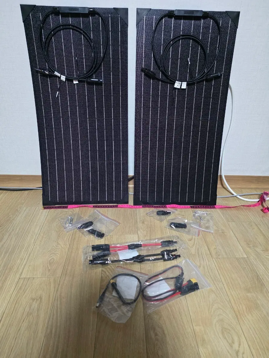 태양광 패널 2개 세트
