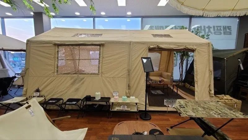 스위스알파인클럽 비앙카 버튼식 에어텐트