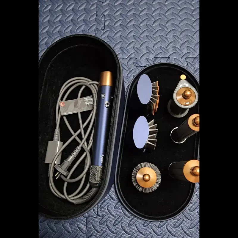 s급 다이슨 정품 에어랩 멀티 스타일러 오리지널 + 40mm 롱배럴 (빈카블루/로제)