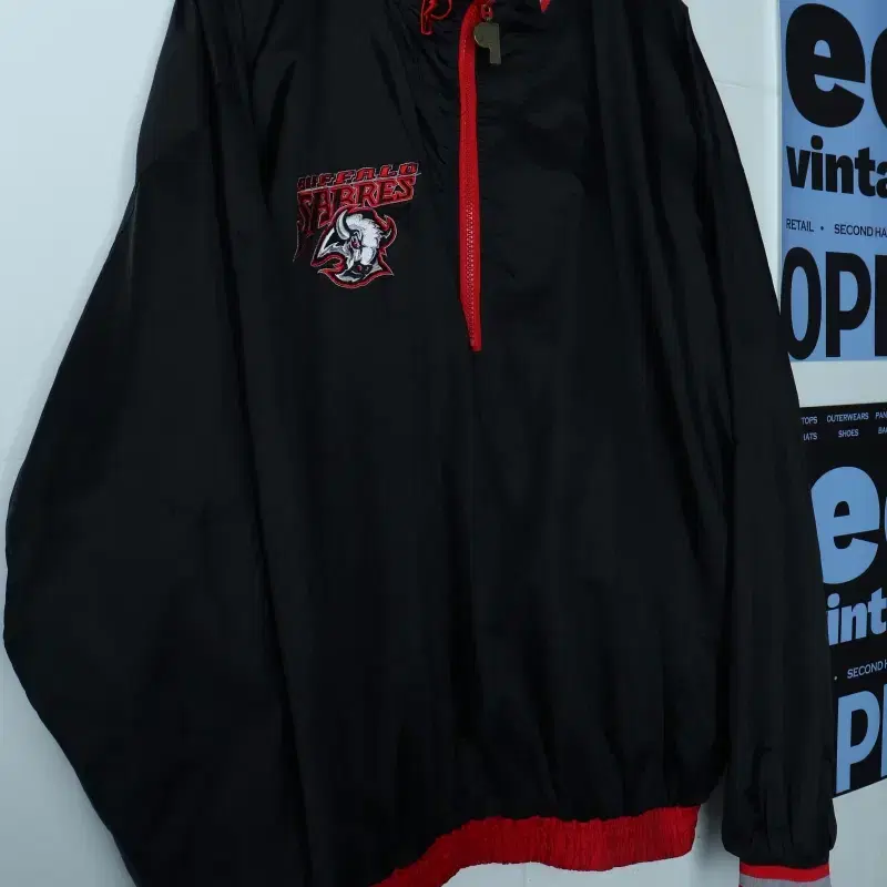 (XL-3XL) 엔에이치엘 집업 바람막이 점퍼자켓 90S-H37318