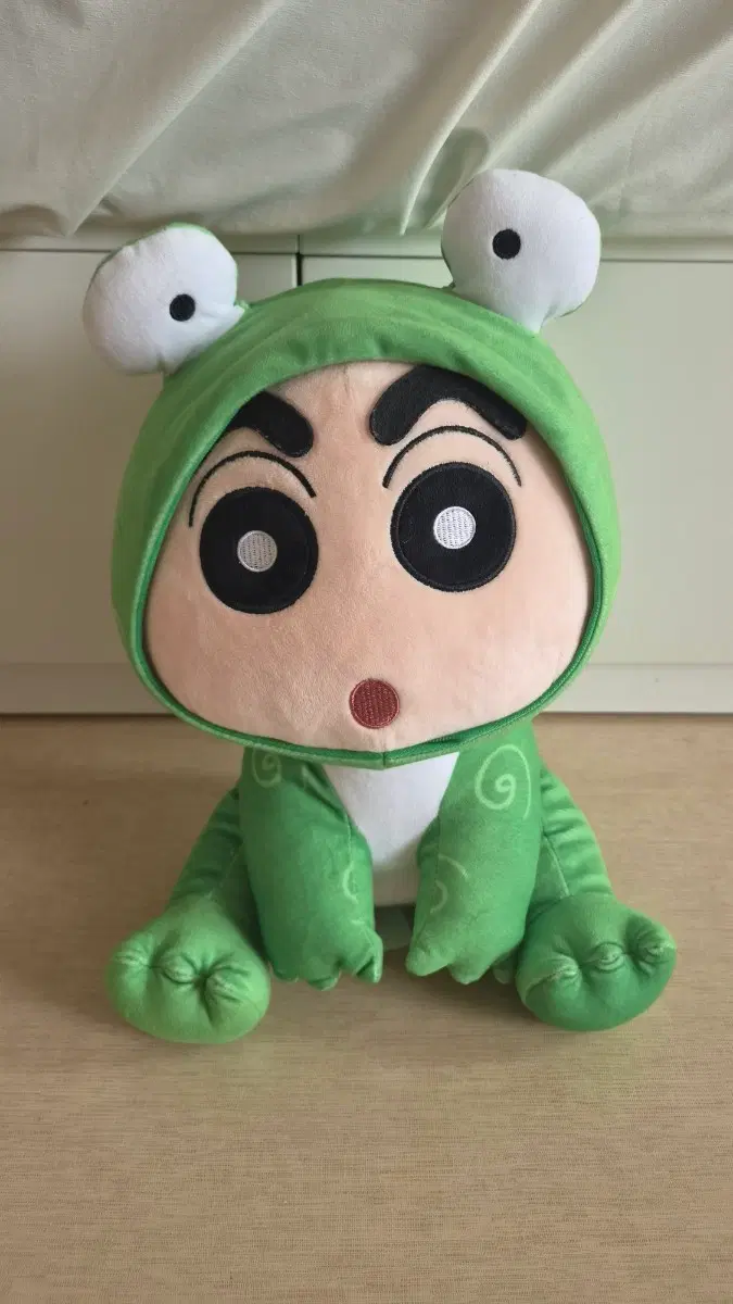 짱구 개구리 앉은 인형 판매합니다!