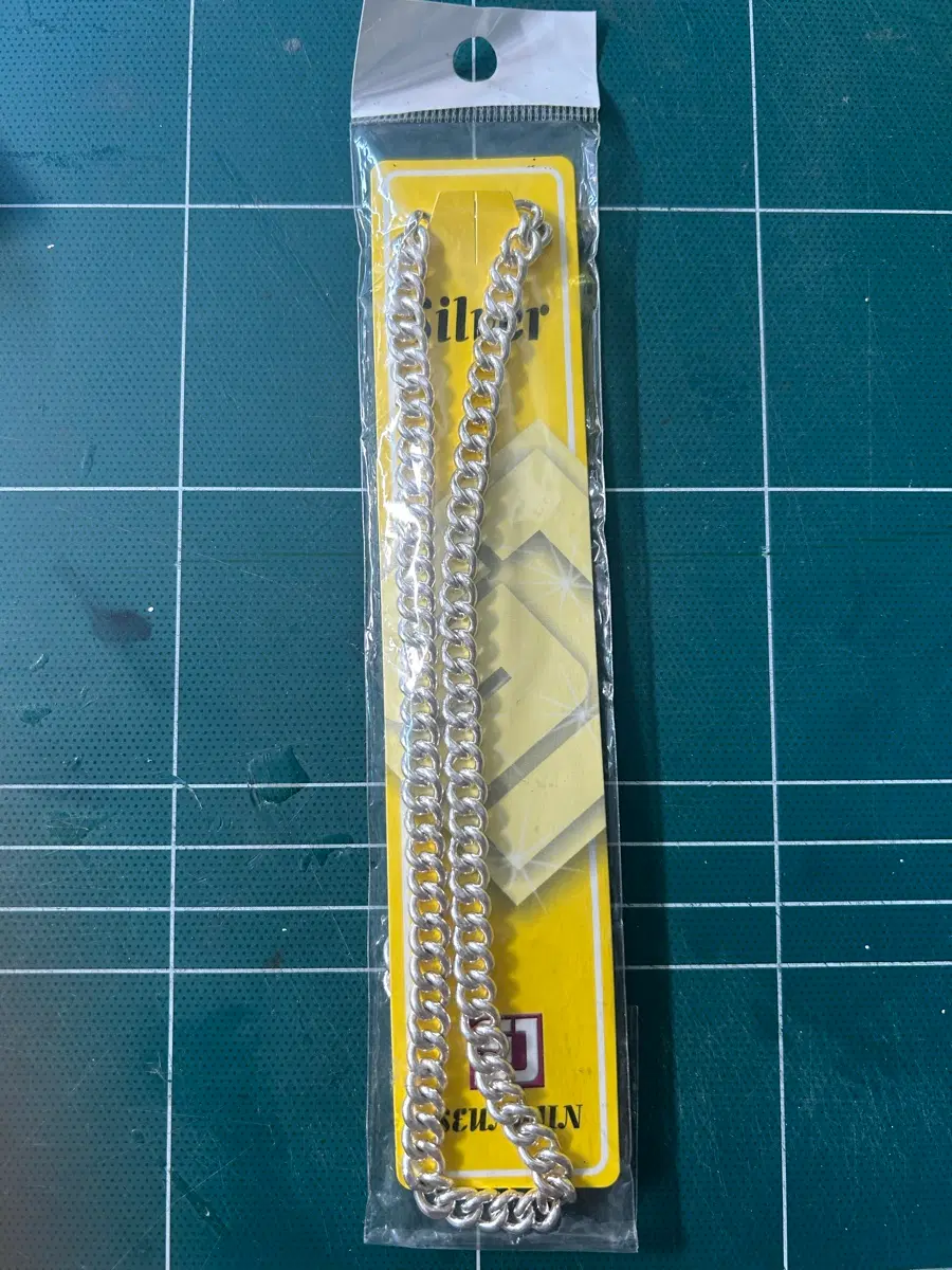 실버 체인 은 목걸이 70cm