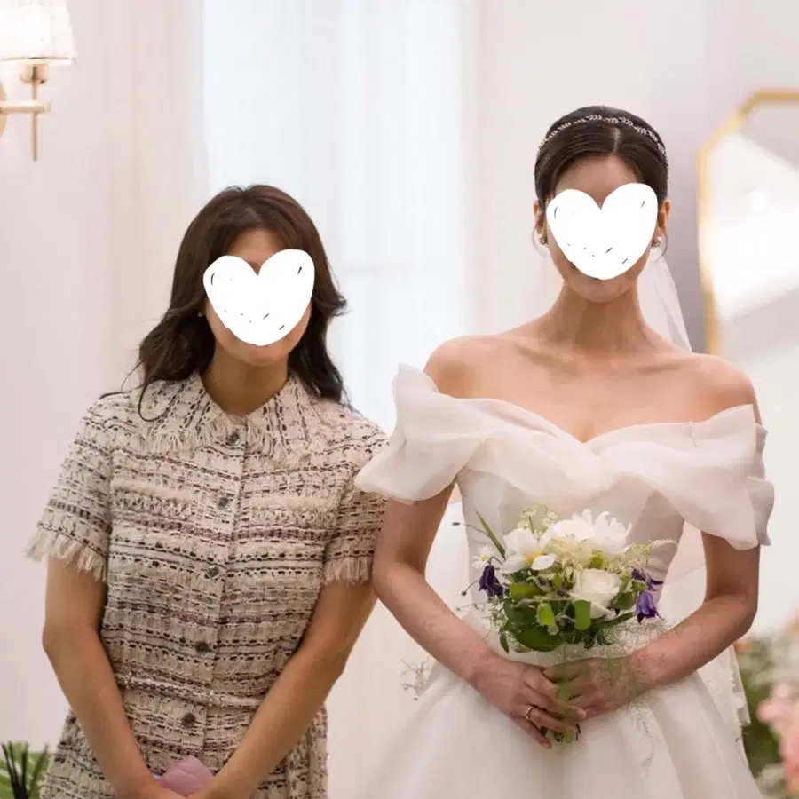 랑방 트위드 원피스