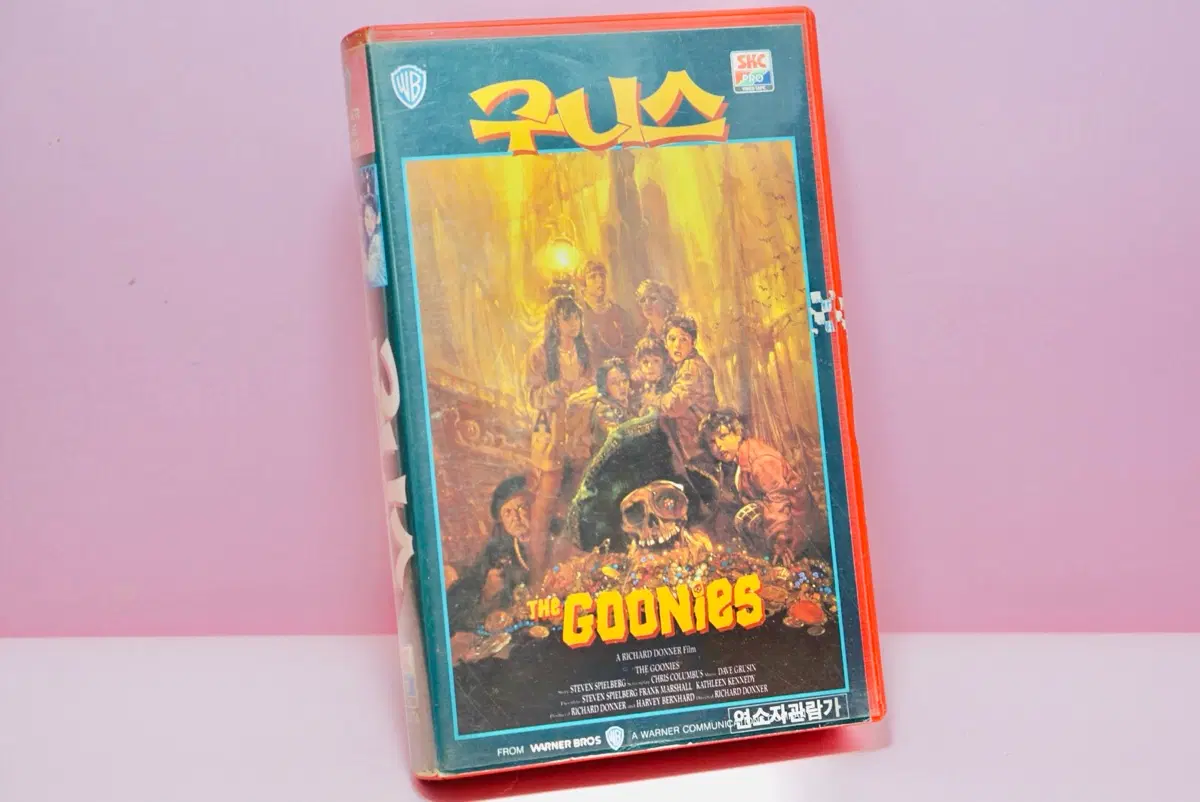 구니스 VHS 비디오테이프 영화 수집 레트로 옛날 근대사