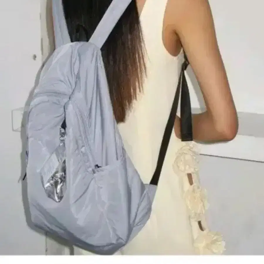 포테 백팩 스카이블루 가방 판매