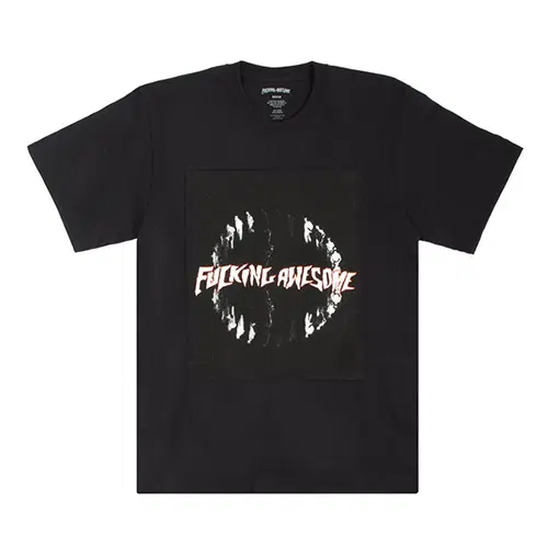 [새상품] 퍼킹어썸 티셔츠 M사이즈 Circle People Tee-Black
