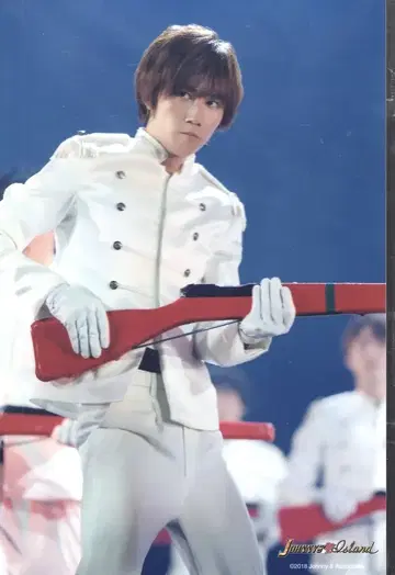 Snow Man 18년 JOHNNYS' Happy New Year IsLAND 아베 료헤이 대형 공식 사진 *1장