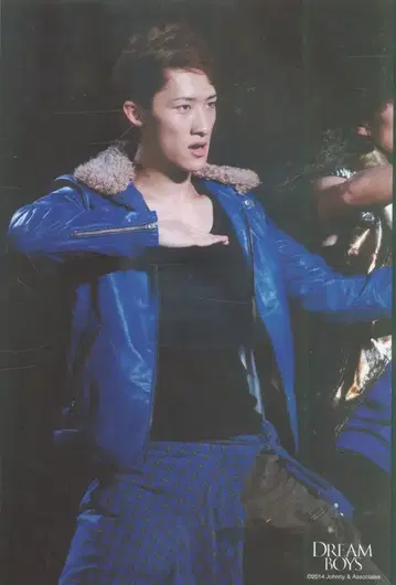 Snow Man 14년 DREAM BOYS 이와모토 테루 대형 공식 사진 *1장