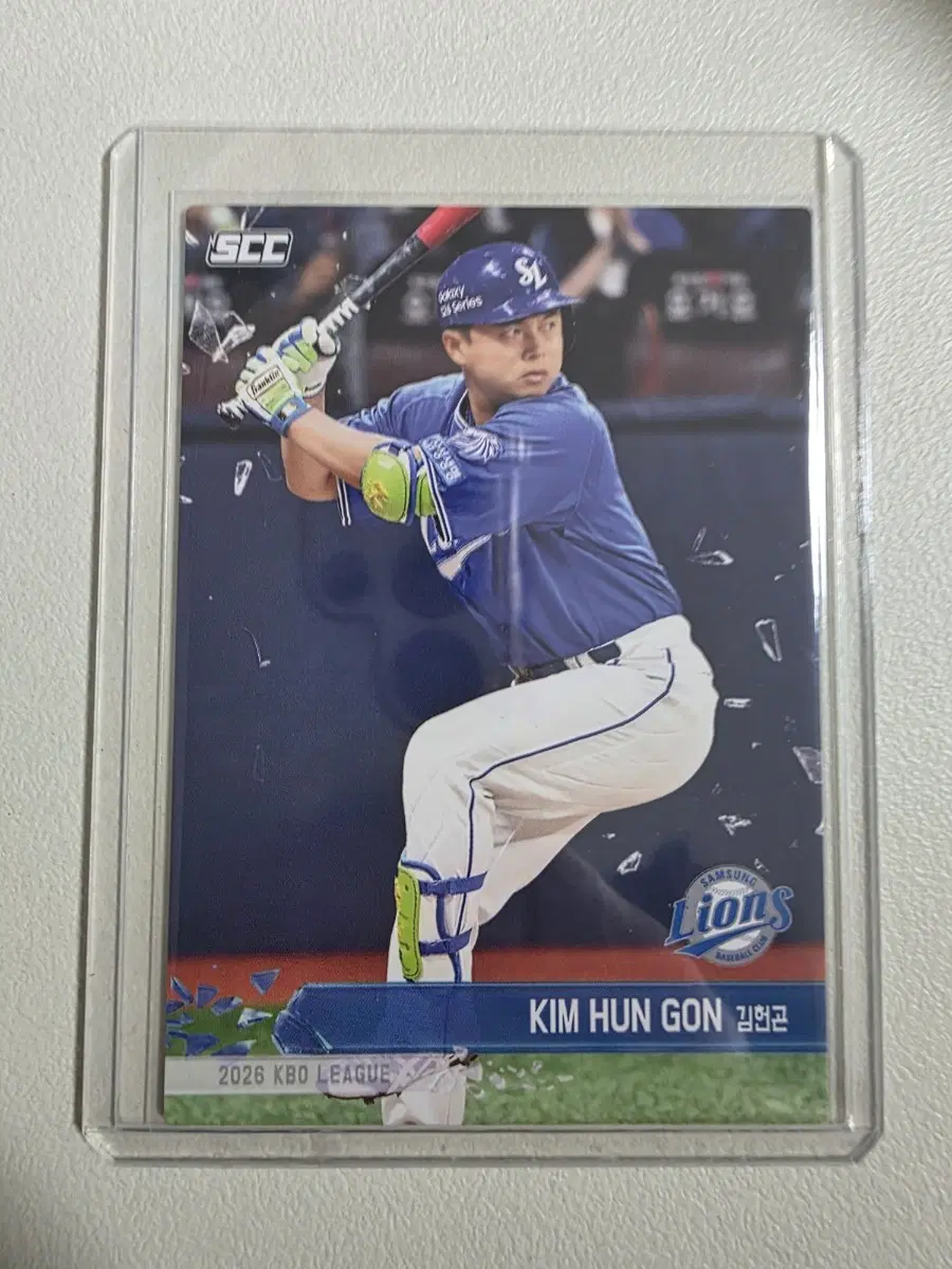 2026 kbo scc플러스 김헌곤 노멀 카드 판매 삼성라이온즈