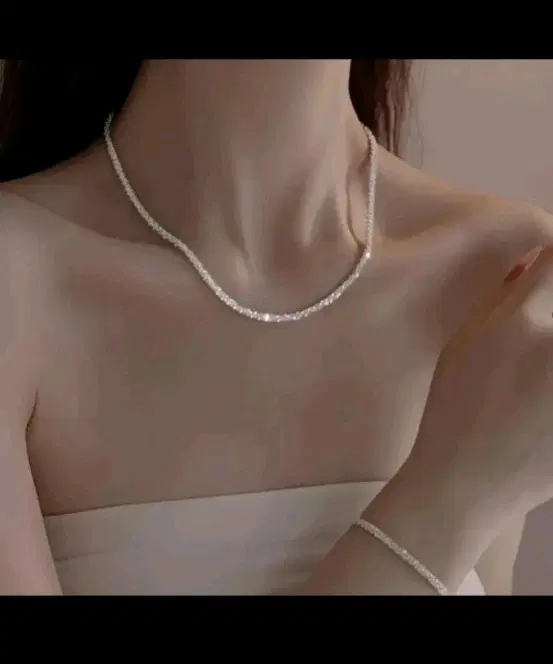 새상품 눈꽃 실버 컷팅 셋트
