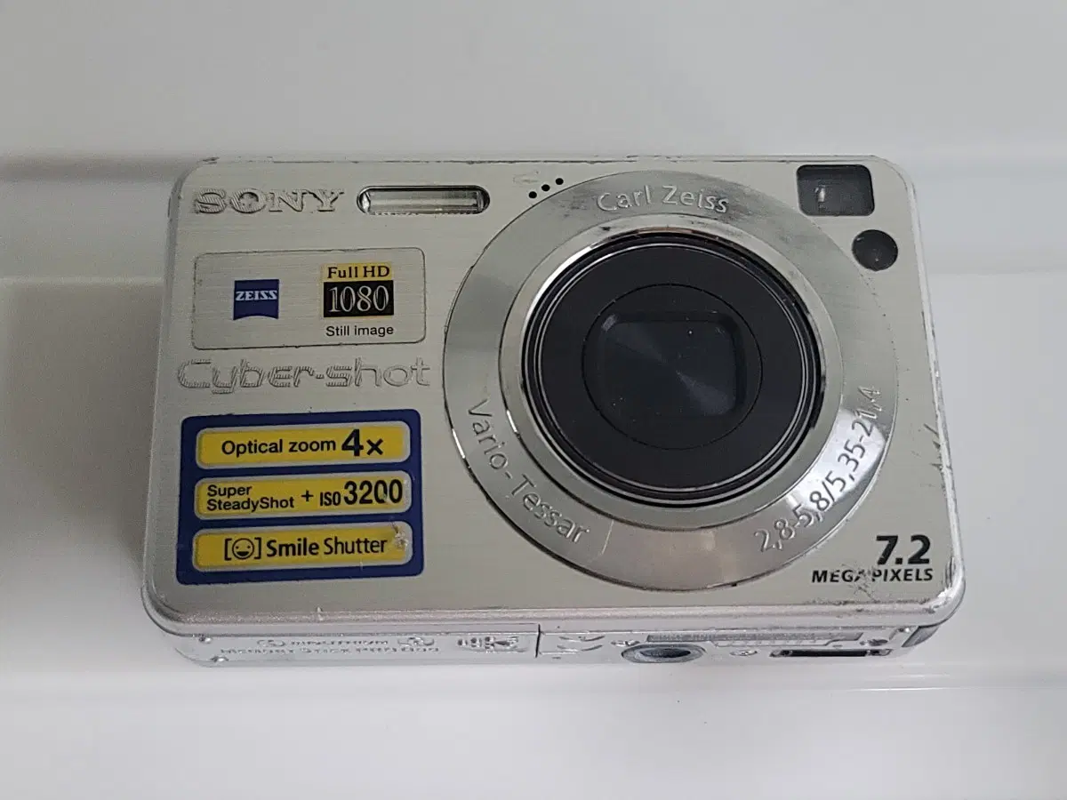 소니 사이버샷 DSC-W120 디지털 카메라 단품
